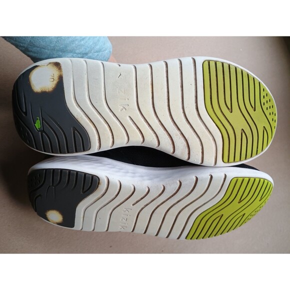 Kizik Athens Black Mens Athletic Sneaker Sz 12 Slip On Easy On Comfort - Picture 7 of 8